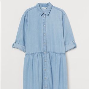 H&M Lyocell Shirtdress Size XL